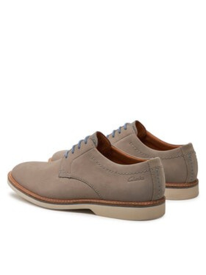 Clarks Półbuty Atticus Ltlace 26176084 Szary