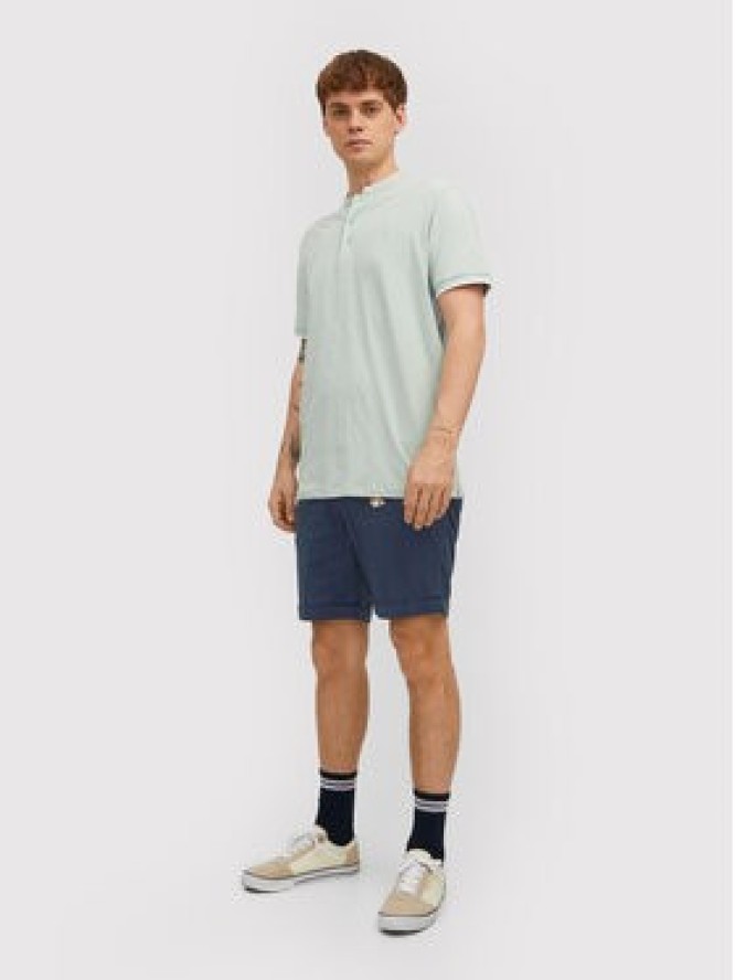 Jack&Jones Szorty materiałowe Sky 12210139 Granatowy Regular Fit