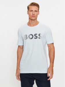 Boss T-Shirt Tee 1 50494106 Niebieski Regular Fit