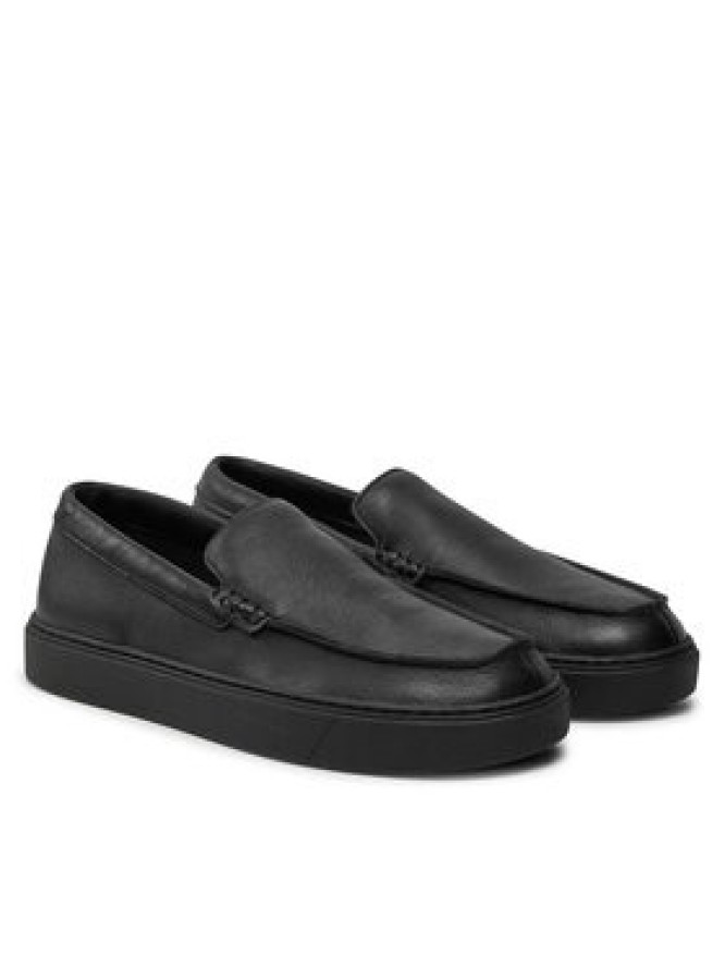 Calvin Klein Półbuty Moccasin Lth HM0HM01793 Czarny