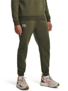 Spodnie dresowe męskie Under Armour UA Essential Fleece Jogger - khaki