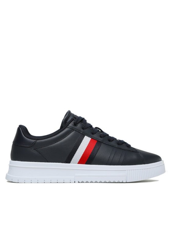 Tommy Hilfiger Sneakersy Supercub FM0FM04706 Granatowy