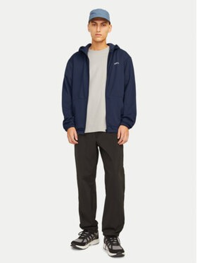 Jack&Jones Bluza Basic 12261373 Granatowy Regular Fit