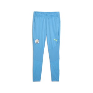 Męskie spodnie treningowe Manchester City PUMA Magic Blue Yellow Glow