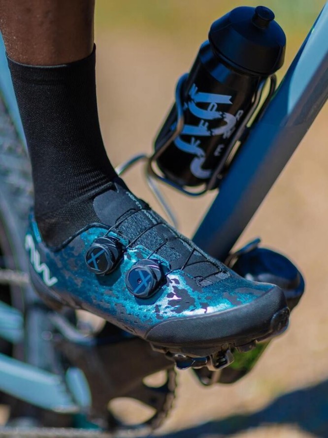 Buty rowerowe mtb męskie NORTHWAVE REBEL 3 niebieskie