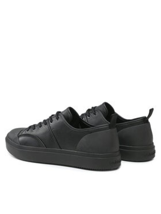 Calvin Klein Trampki Low Top Lace Up Lth HM0HM01045 Czarny