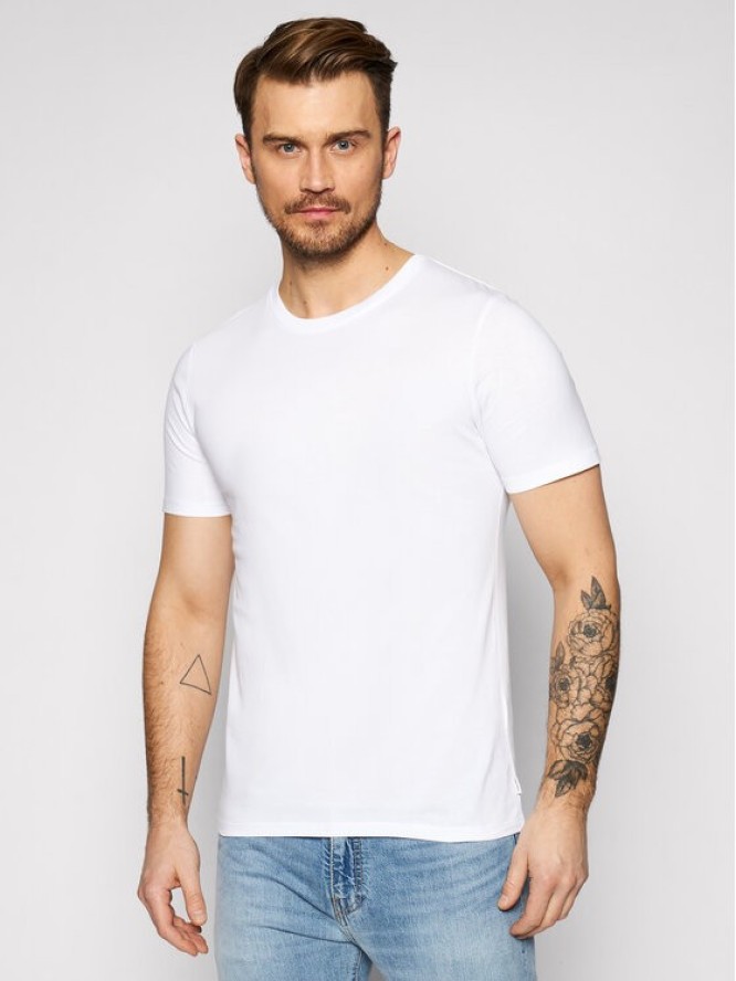 Jack&Jones T-Shirt Organic Basic 12156101 Biały Slim Fit