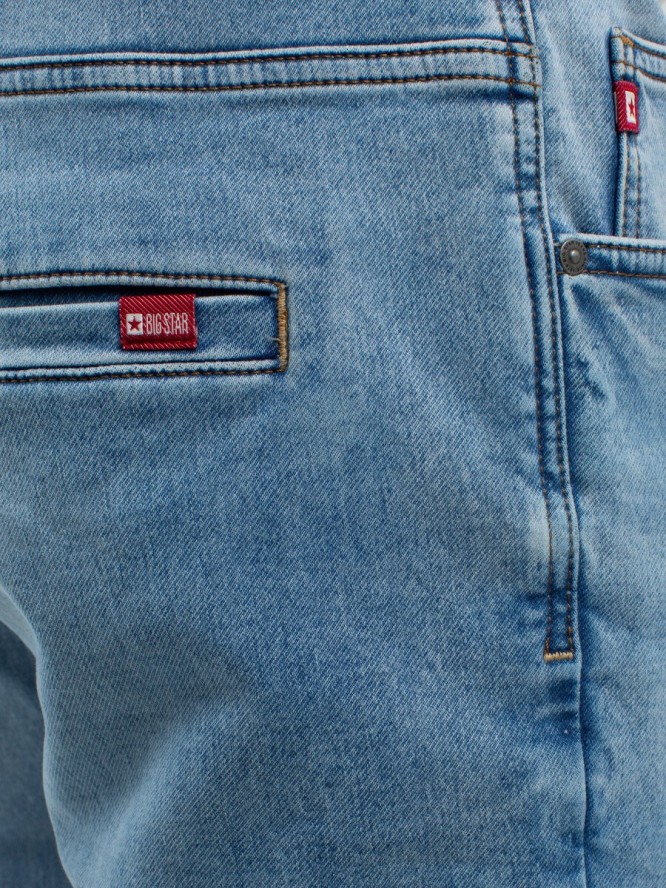 Szorty męskie jeansowe niebieskie Parker 215