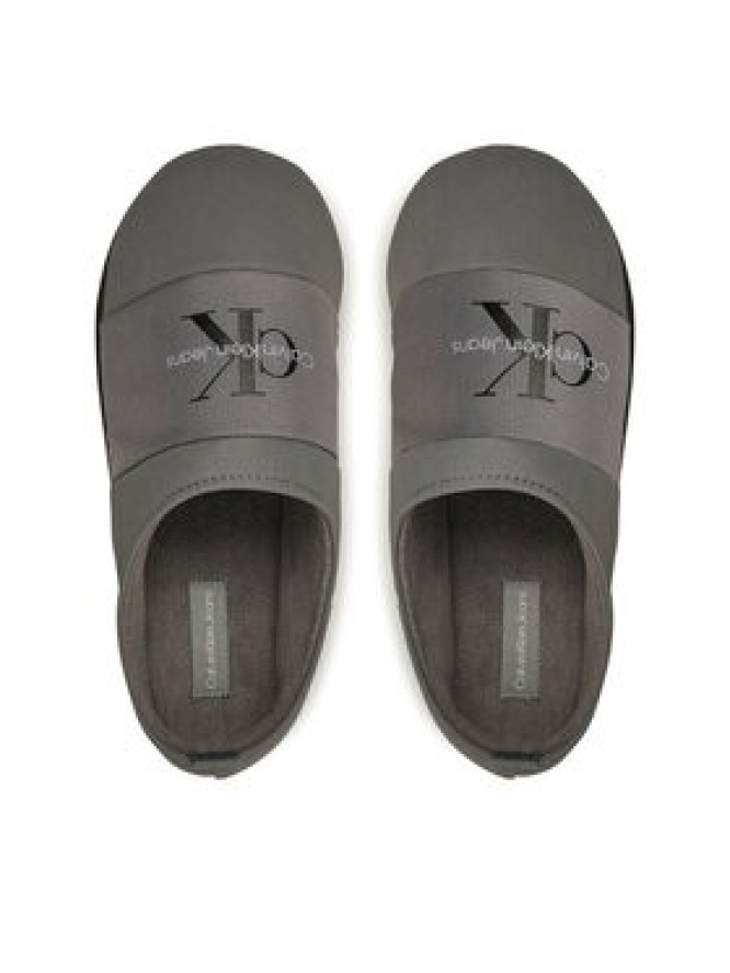 Calvin Klein Jeans Kapcie Home Slipper Mono YM0YM00840 Szary