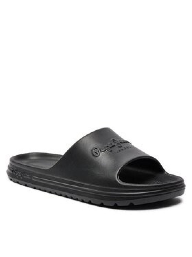 Pepe Jeans Klapki Beach Slide M PMS70159 Czarny