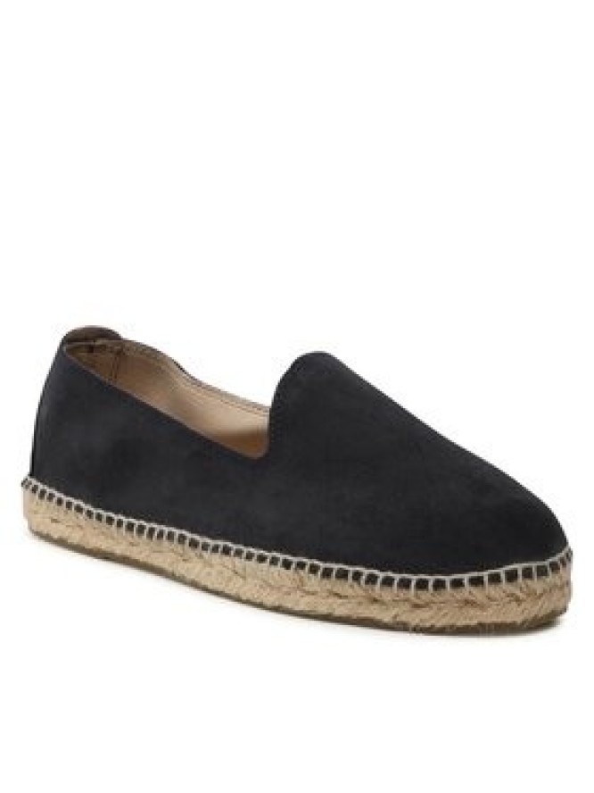 Manebi Espadryle Flat Espadrilles K 1.5 C0 K 1.5 Granatowy