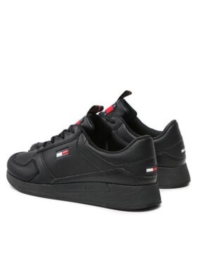 Tommy Jeans Sneakersy Flexi Runner Ess EM0EM01080 Czarny