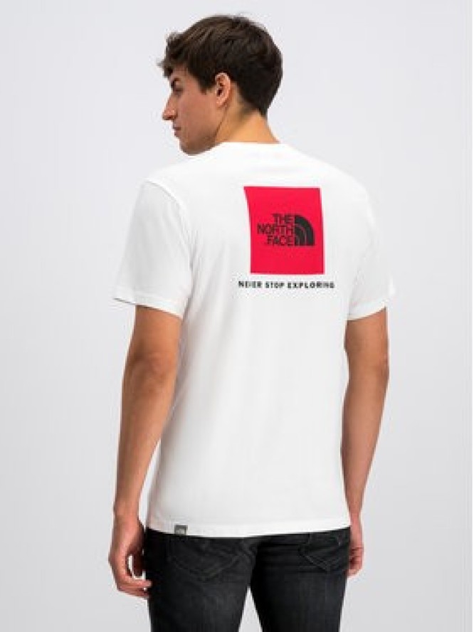 The North Face T-Shirt Redbox NF0A2TX2 Biały Regular Fit
