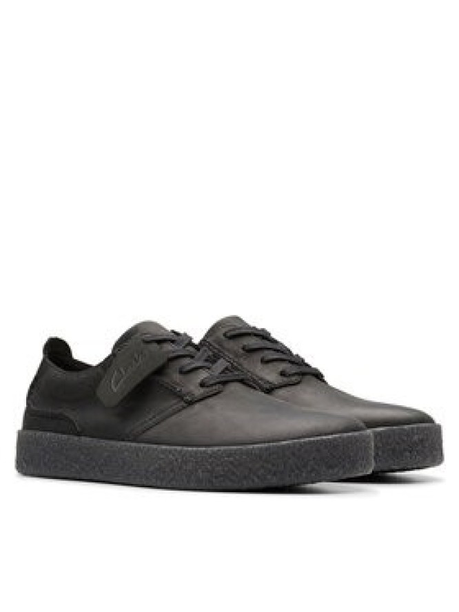 Clarks Sneakersy Streethill Lace 26179705 Czarny