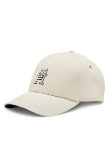 Tommy Hilfiger Czapka z daszkiem Th Imd Heavy Twill 6 Panel Cap AM0AM12300 Beżowy