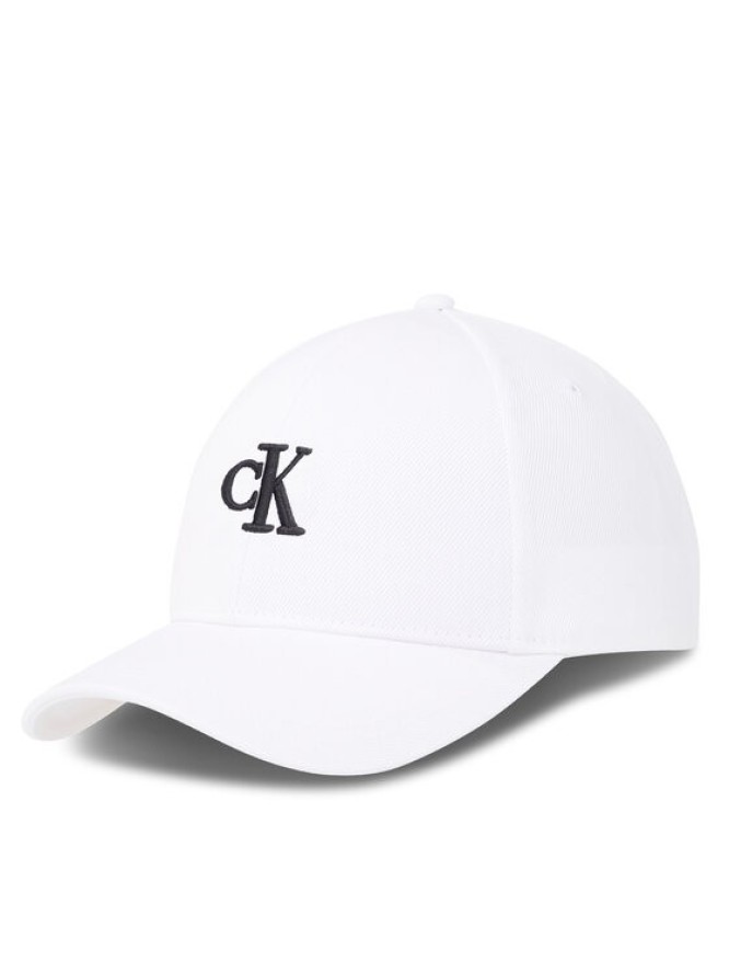 Calvin Klein Jeans Czapka z daszkiem New Archive Cap K50K511805 Biały