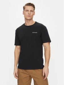 Columbia T-Shirt Barton Springs™ 2058331 Czarny Regular Fit