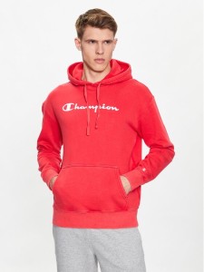 Champion Bluza 218600 Czerwony Regular Fit