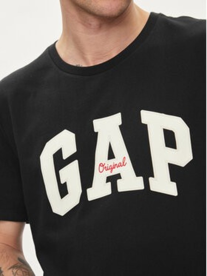 Gap T-Shirt 471777-07 Czarny Regular Fit