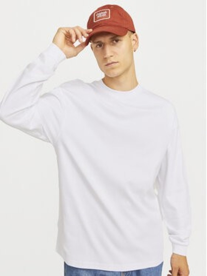 Jack&Jones Longsleeve Urban Edge 12256422 Biały Loose Fit