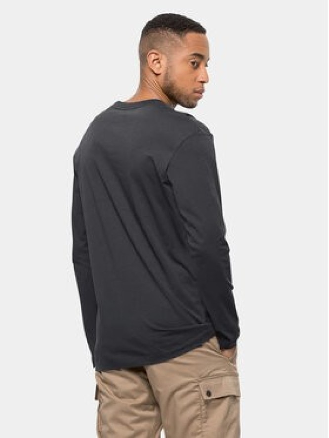 Jack Wolfskin Longsleeve Essential Longsleeve 1808821 Czarny Regular Fit