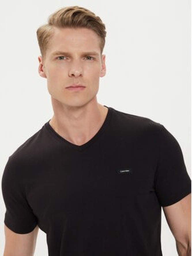 Calvin Klein T-Shirt K10K113492 Czarny Regular Fit