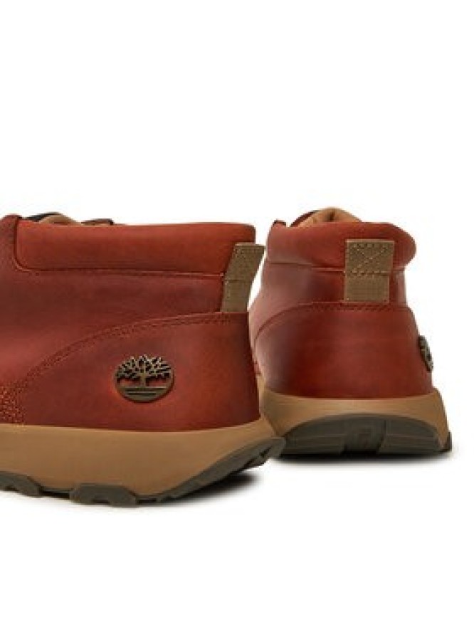 Timberland Sneakersy Winsor Park Mid TB0A69MNEJD1 Brązowy