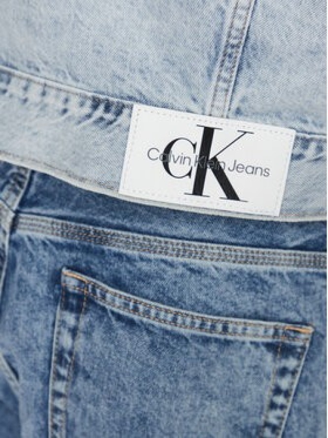 Calvin Klein Jeans Kurtka jeansowa J30J323319 Błękitny Regular Fit