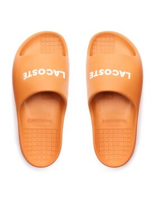 Lacoste Klapki Branded Serve Slide 2.0 747CMA0015 Pomarańczowy