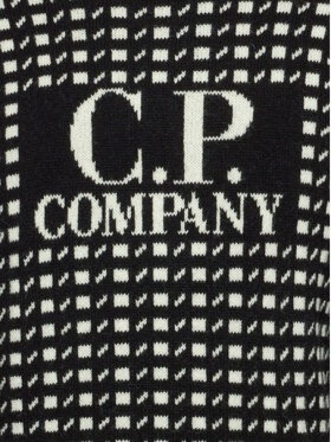 C.P. Company Sweter 15CMKN230 A006634J Czarny Regular Fit