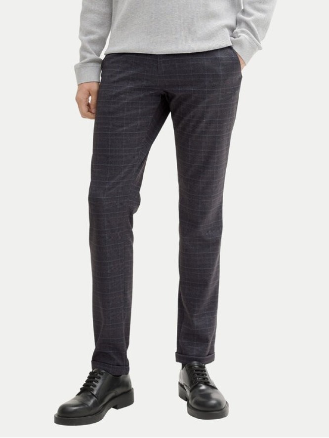 Tom Tailor Chinosy 1044853 Szary Slim Fit