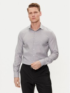 Calvin Klein Koszula K10K112588 Granatowy Slim Fit