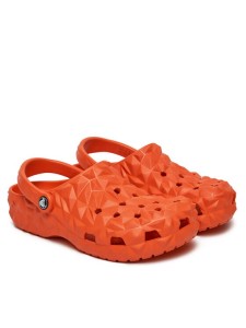 Crocs Klapki Classic Geometric Clog 209563 Czerwony