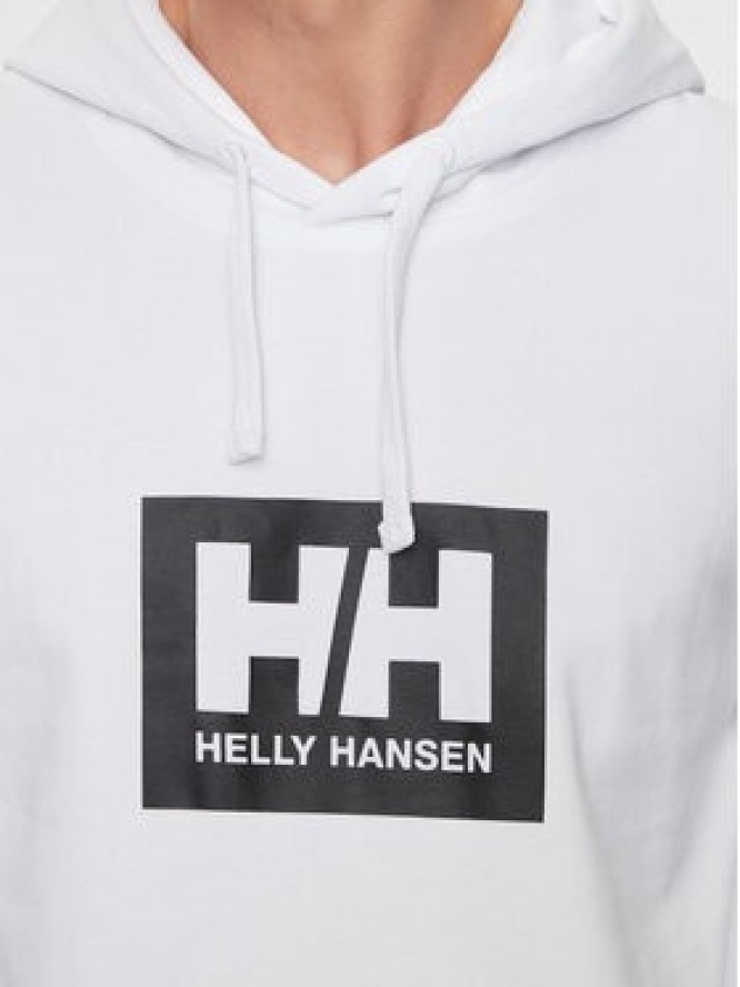 Helly Hansen Bluza Hh Box Hoodie 53289 Biały Regular Fit