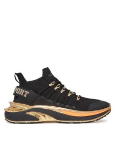 Plein Sport Sneakersy Runner Chrome Surfer PADS USC0579 STE003N Czarny