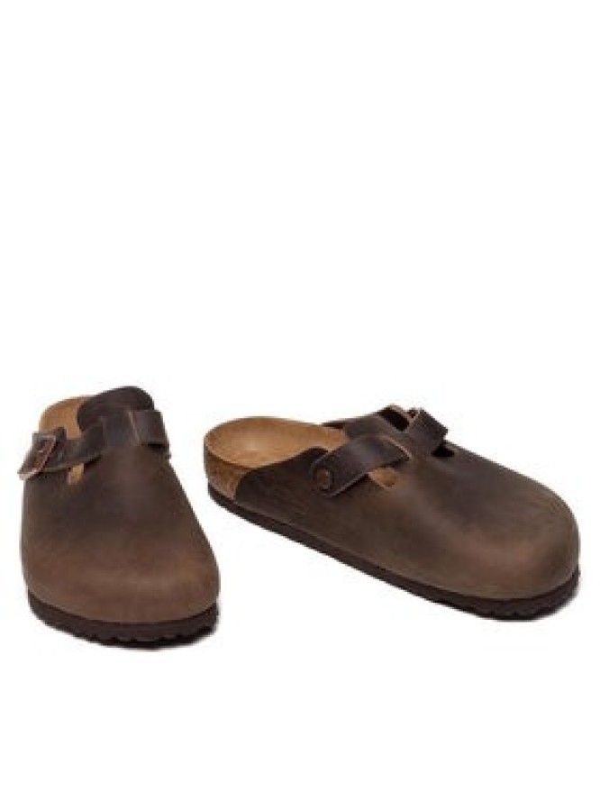 Birkenstock Klapki Boston Bs 860131 Brązowy