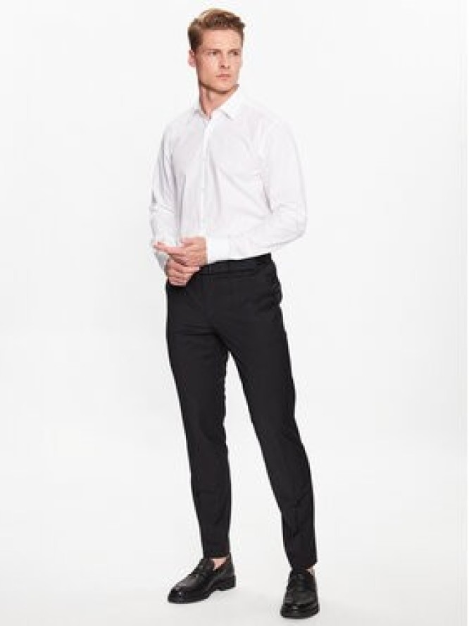 Hugo Koszula 50489845 Biały Extra Slim Fit