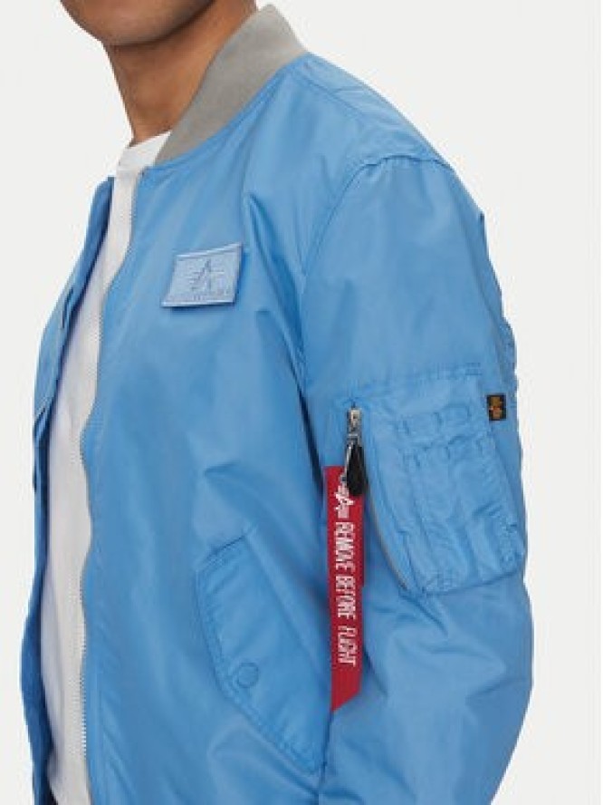 Alpha Industries Kurtka bomber MA-1 TTC Two Tone 126101 Niebieski Regular Fit