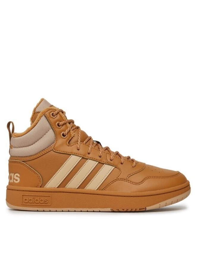 adidas Sneakersy Hoops 3.0 Mid IF2636 Brązowy