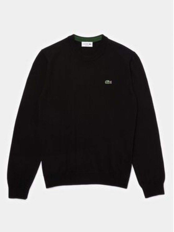 Lacoste Sweter AH1985 Czarny Regular Fit