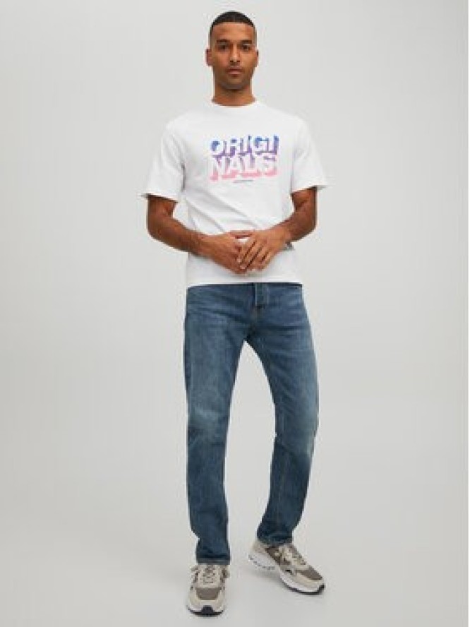 Jack&Jones T-Shirt Euphori 12232256 Biały Standard Fit