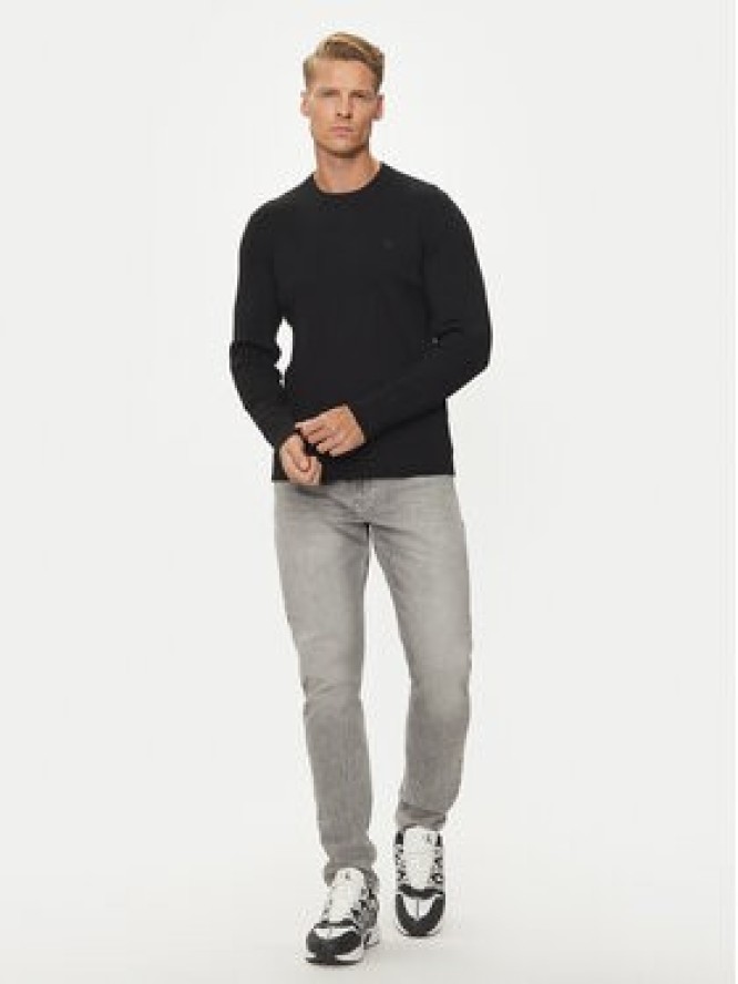 Calvin Klein Jeans Sweter J30J326265 Czarny Slim Fit