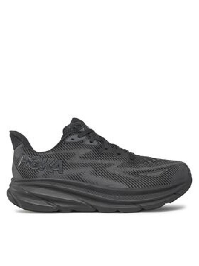 Hoka Buty do biegania Clifton 9 Wide 1132210 Czarny