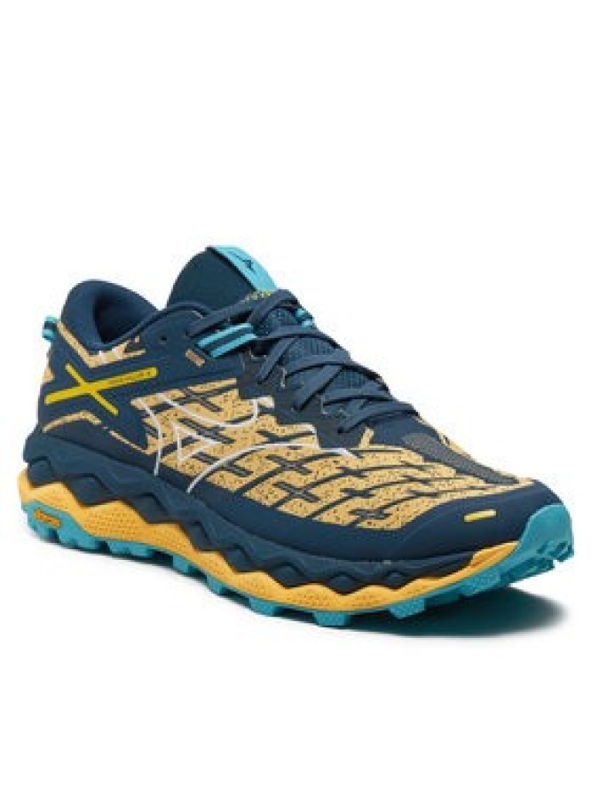 Mizuno Buty do biegania Wave Mujin 10 J1GJ2470 Żółty