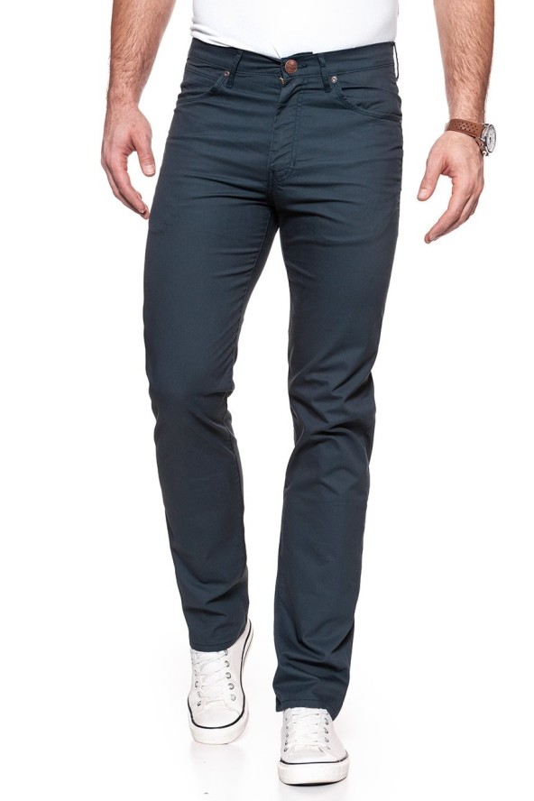 WRANGLER SPODNIE MĘSKIE ARIZONA STRETCH NAVY W12OAN114