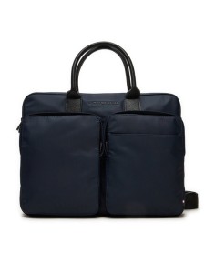 Tommy Hilfiger Torba na laptopa AM0AM12687 Granatowy