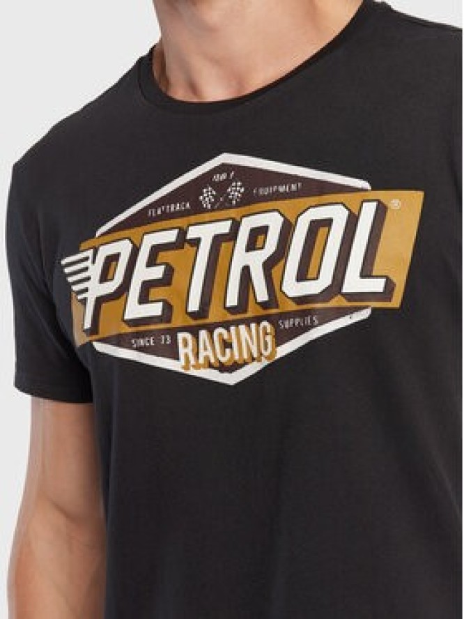 Petrol Industries T-Shirt Logo M-3020-TSR600 Czarny Regular Fit