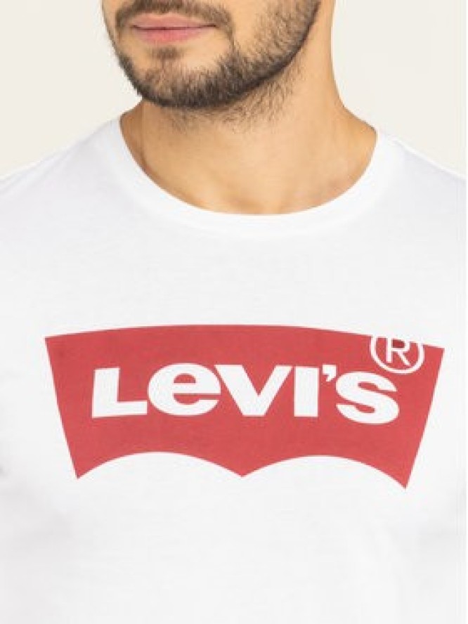 Levi's® Longsleeve Graphic Tee 36015-0010 Biały Regular Fit