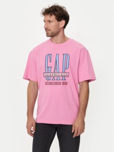 Gap T-Shirt 664006-05 Różowy Regular Fit
