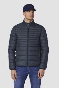 AERONAUTICA MILITARE Granatowa pikowana kurtka JACKET